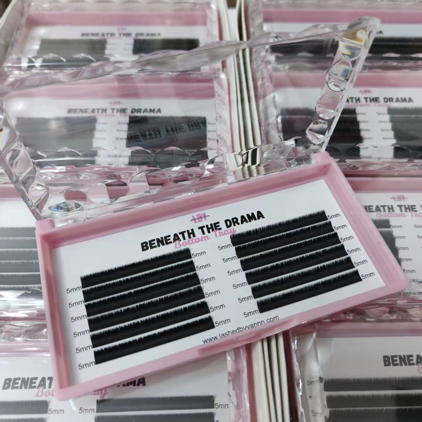 “Beneath the drama” Bottom Tray